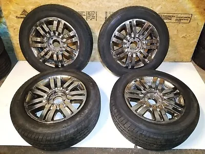 07 08 09 LINCOLN NAVIGATOR ALLOY WHEEL RIM & TIRE 275/55 R20 4Pcs OEM • $1450