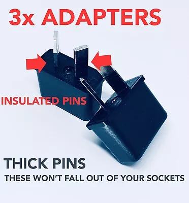 $6.99 • Buy Usa Us Eu Adapter Plug To Au Aus Australia Travel Power Convertor Plug