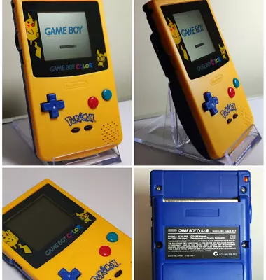 Game Boy Color Pokémon Pikachu Edition GBC Colour Pokemon - Great Condition • £79.99