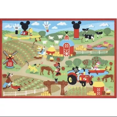 Mickey Mouse Clubhouse Farm Rug • $15