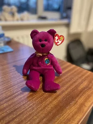 1999 1st Edition Millenium TY Beanie Baby - All Rare Errors Excellent Condition • £150