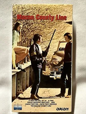 1974 MACON COUNTY LINE   VHS Tape COMPLETE/TESTED SEE PHOTOS (VHS84) • $15.19