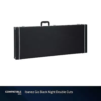 Gator Deluxe Wood Case For Ibanez Gio Black Night Double Cuts • $149.99