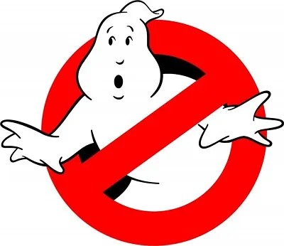 Ghostbusters Logo 80s Comedy Movie Iron On Tee T-shirt Transfer • £2.39