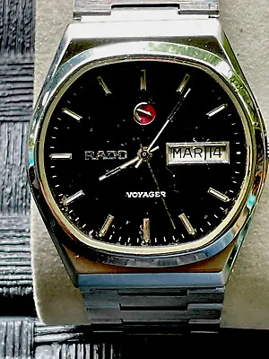 Rado Excellent Watch Rado Voyager Automatic Knight Watch Steel • £277.45