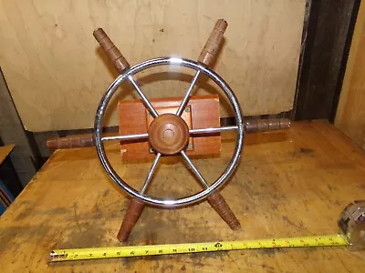 Vintage Morse Boat Steering Control W/18  Wheel USA • $99.99