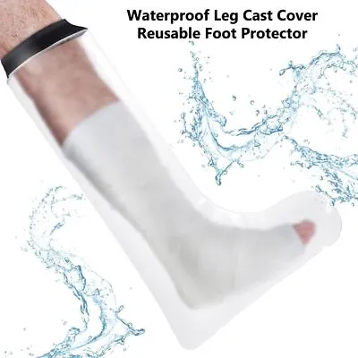 £9.82 • Buy Cast Cover Leg Cast Cover For Shower Foot Protector Adult Leg Cast Protector