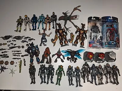 Halo Mcfarlane Action Figure Lot Halo 3 4 5 And Covenant NEW USED & DMGD  • $180