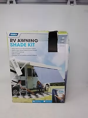 Camco RV Awning Shade Kit  Brown UV & Weather Resistant 4.5ft X 10ft • $29.99