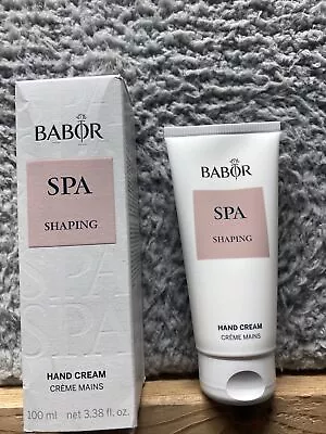 Babor Hand Cream SPA Shaping 3.38 Oz 100ml • $17.50