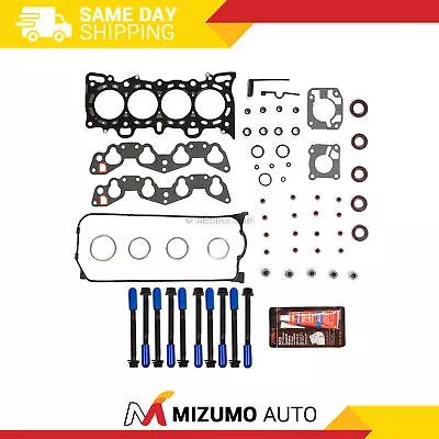 MLS Head Gasket Bolts Set Fit 92-95 Honda Civic Del Sol 1.6L D15Z1 D16Z6 • $64.95