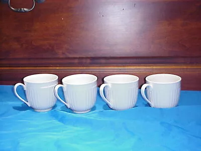 Mikasa ITALIAN COUNTRYSIDE - Set Of 4 Coffee Mugs White • $16