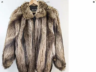 Gorgeous Racoon Coat • $225