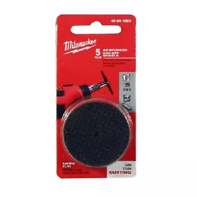 Milwaukee 49-94-1500 1-1/2 In. Reinforced Cut-Off Wheels  • $13.99