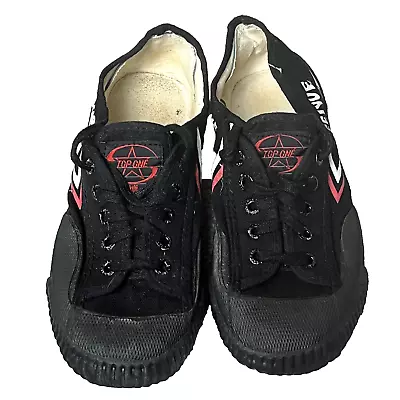 Feiyue Martial Arts Shoes Kungfu Taichi Wushu Parkour Black Size 38 240 • $19
