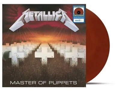 £44.99 • Buy Metallica  Master Of Puppets  RED Coloured Vinyl LP (Walmart USA Exclusive)