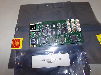 Mitel 50003728 Sx-200 Icp Dual Dsp Card • $29