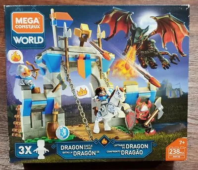 Mega Construx Bloks World Dragon Castle Clash/Showdown Building Set • $85.47