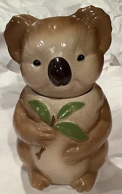 Rare Vintage Koala Bear Cookie Jar By Metlox Made In The U.S.A. • $20