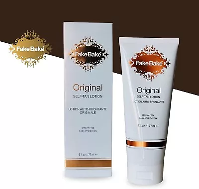 Fake Bake Original Self Tan Lotion 177ml Streak Free Easy Application • £34.99