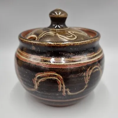 £45 • Buy A Winchcombe Studio Pottery - Lidded Preserve Pot - Ray Finch