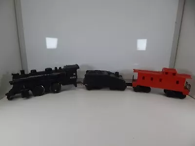 Vintage Lionel 1061 Locomotive W Slope-back Tender And Caboose. Untested • $24.99