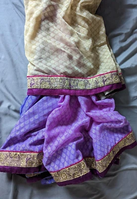 £10.99 • Buy Indian Bollywood Party Wear Designer Saree Sari