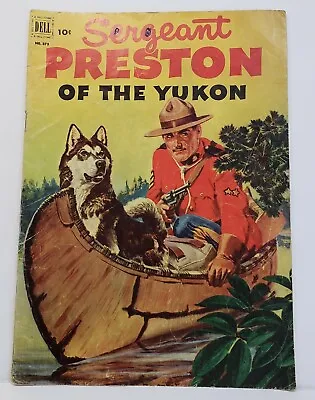 Dell Four-Color Comic Sergeant Preston #373 Of The Yukon 1952 Western • $35