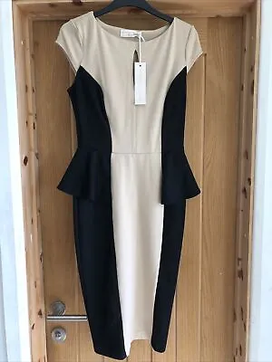 £15.95 • Buy Dorothy Perkins Pencil Dress Peplum Style Size 6 Brand New