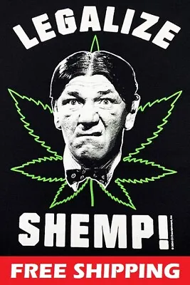 T-shirt--three Stooges-legalize Shemp • $19.99