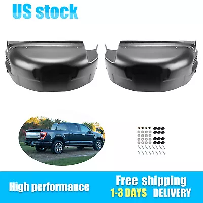 Rear Left & Right Heavy Duty Wheel Well House Liner Kit For 2021-2024 Ford F-150 • $99.35