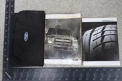 2013 13 Ford F250 F350 F450 F550 Diesel Super Duty Owner's Manual Set Book Om636 • $31.99