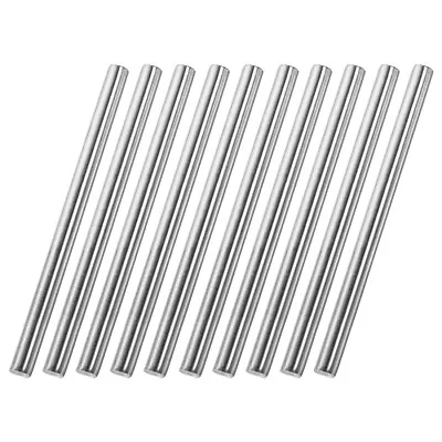 10pcs 304 Stainless Steel Solid Round Rod 8mm X 150mm For RC DIY Craft Tool • $22.86