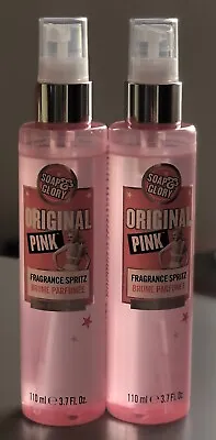 £13.95 • Buy 2 X Soap And & Glory ORIGINAL PINK Fragrance Spritz (Body Spray) 110ML 