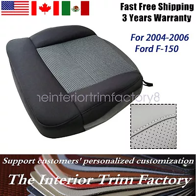 Passenger Side Bottom Cloth Seat Cover Gray Fit For 2007 2008 Ford F150 Lariat • $18.69