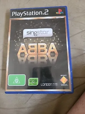 $0.99 • Buy Singstar ABBA Sony PlayStation 2 PS2 Preowned Video Game With Manual PAL