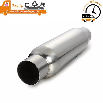 2.5  Exhaust Hotdog Resonator Muffler Glass Pack 12  Long High Flow • $55