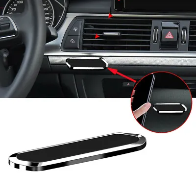 Strip Magnetic Car Cell Phone Holder Stand For IPhone Magnet Mount Accessories • $4.47