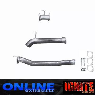 My17 Rgh Holden Colorado 2.8l 2016-2020 Td 3  Dpf Back Exhaust/diff Pipe Silver • $260