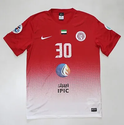 Match Worn Issue Felipe Caicedo #30 FC Al-Jazira Jersey Shirt Nike • $99