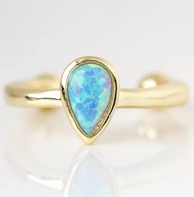 Melinda Maria Nolan Earcuff Blue Opal New • $45