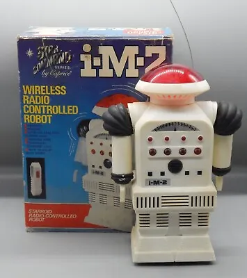 1977 Calfax STAR COMMAND Star Explorer IM 2 Radio Control ROBOT W/ Box TOMLAND ! • $115