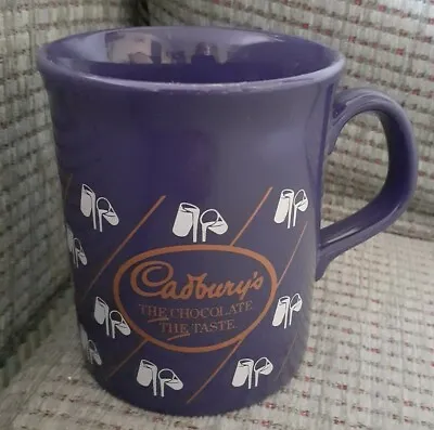 £8.50 • Buy Cadbury Dairy Milk Mug The Chocolate The Taste Logo Purple Cadbury 