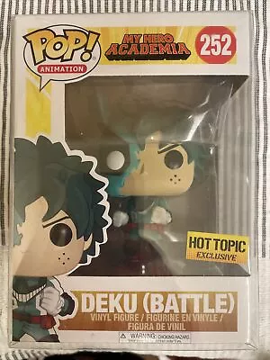 Funko Pop! Vinyl: My Hero Academia - Deku (Battle) - Hot Topic (Exclusive) #252 • $18