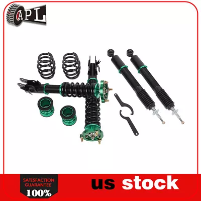 Coilovers Suspension Lowering Kit For 2006-11 Honda CivicGreen Struts Adjustable • $219.99