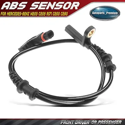 Front ABS Wheel Speed Sensor For Mercedes-Benz W203 C209 R171 C230 C280 CLK350 • $14.99
