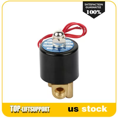 Air Ride Suspension Valve Solenoid 1/4 NPT 150PSI Brass Electric Solenoid Valve • $14.16