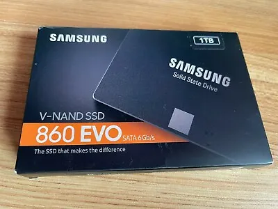 £114.99 • Buy Samsung 860 EVO 1TB 2.5 Inch MZ76E1T0BW SSD Solid State Drive