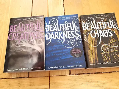 £5.99 • Buy Garcia & Stohl 3 Books - Beautiful Creatures, Darkness, Chaos VGC