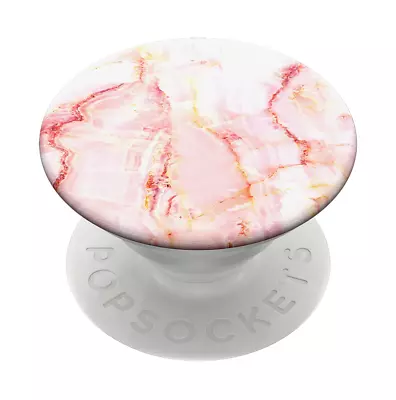 $16.95 • Buy PopSockets PopGrip Phone Grip Stand Mount Holder Swap - Rose Marble